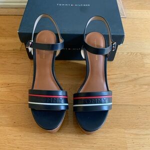 Tommy Hilfiger Women's Blue Sandals